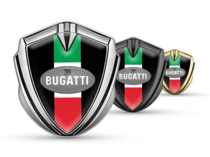Bugatti Auto Abzeichen Anpassbare Kraft Metall Design